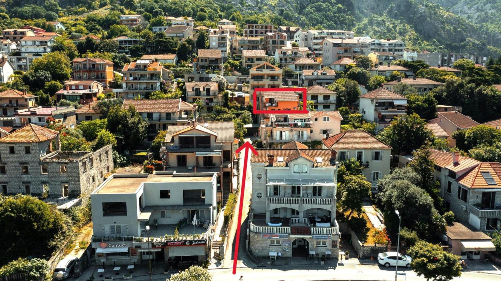 Apartment Busola Kotor Eksteriør bilde